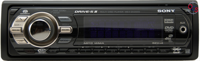 Sony MEX-DV2000 In-Dash DVD Players (No Screen)