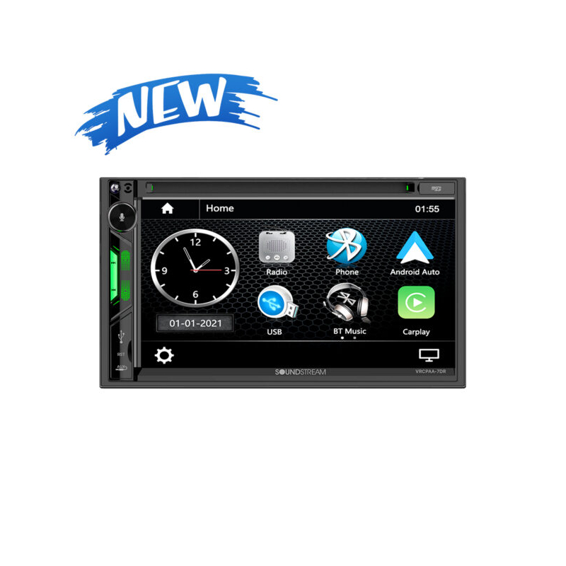 Soundstream VRCPAA-7DR Apple CarPlay Receivers