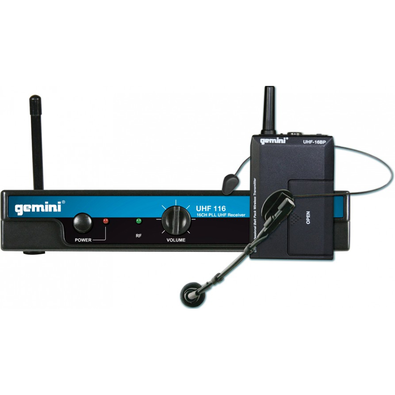 Gemini UHF-116HL DJ & Stage Equipment