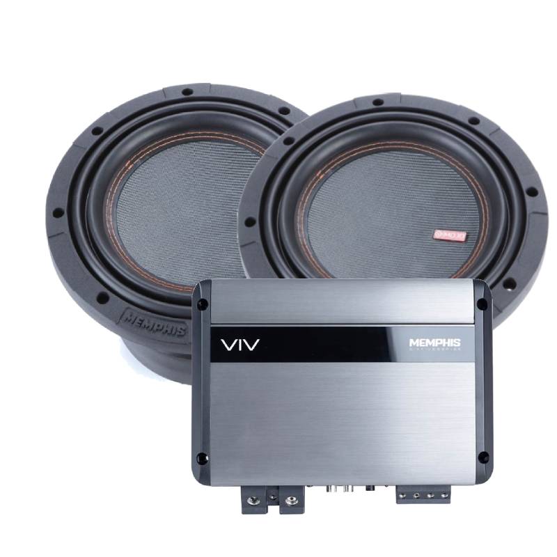 Memphis Audio VIV1500.1V2-Bundle3 Bass Packages