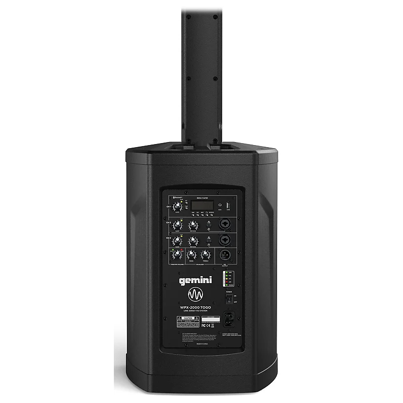 Gemini WPX-2000TOGO PA Speakers