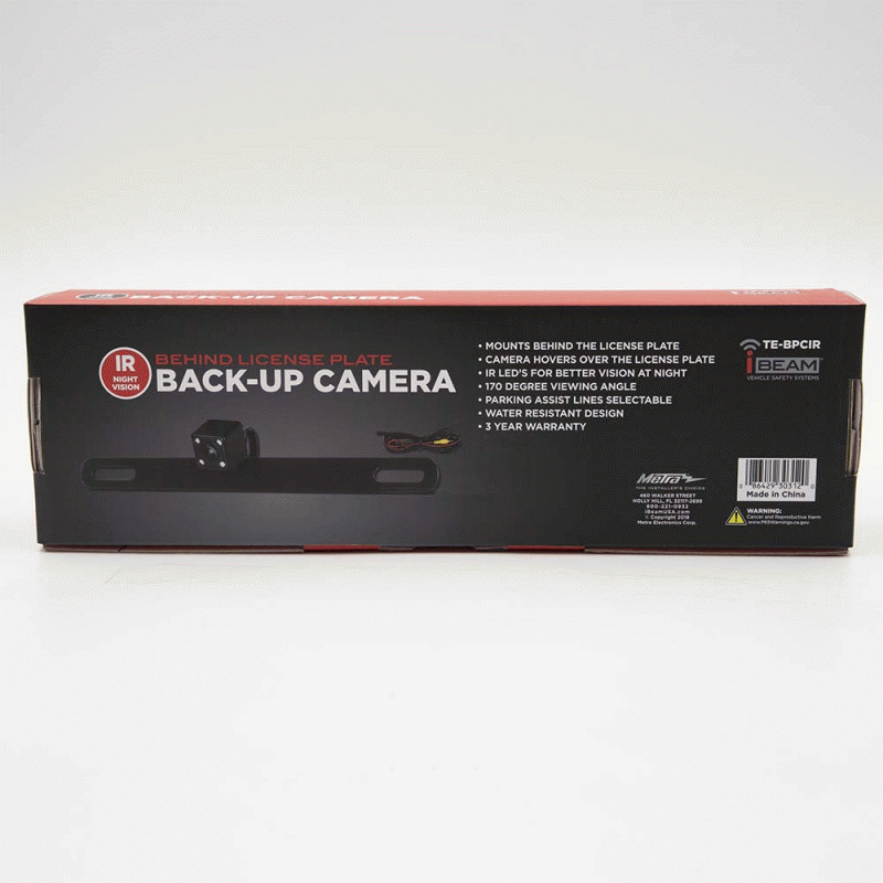 iBeam TE-BPCIR Back-up Cameras