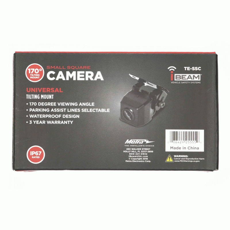 Install Bay TE-SSC Universal Backup Cameras