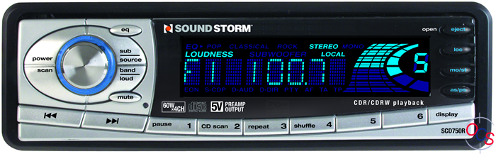 SoundStorm SCD750R Car CD Players