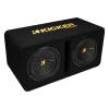 Kicker 50DCWC102 Enclosed Car Subwoofers