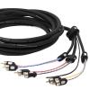 Audison BT6 250.2 RCAs & Interconnects