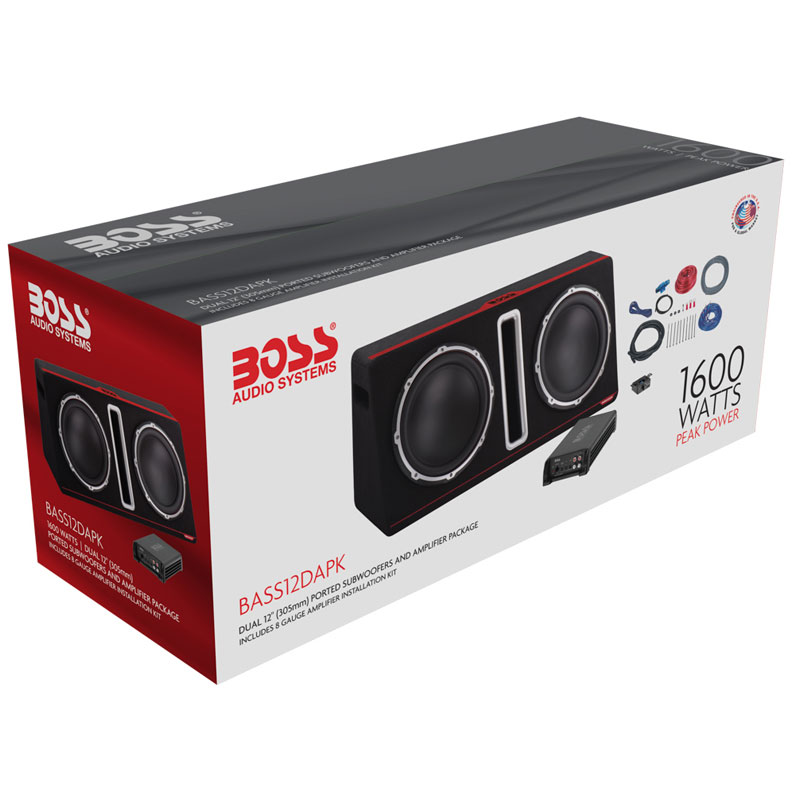 Boss Audio BASS12DAPK at
