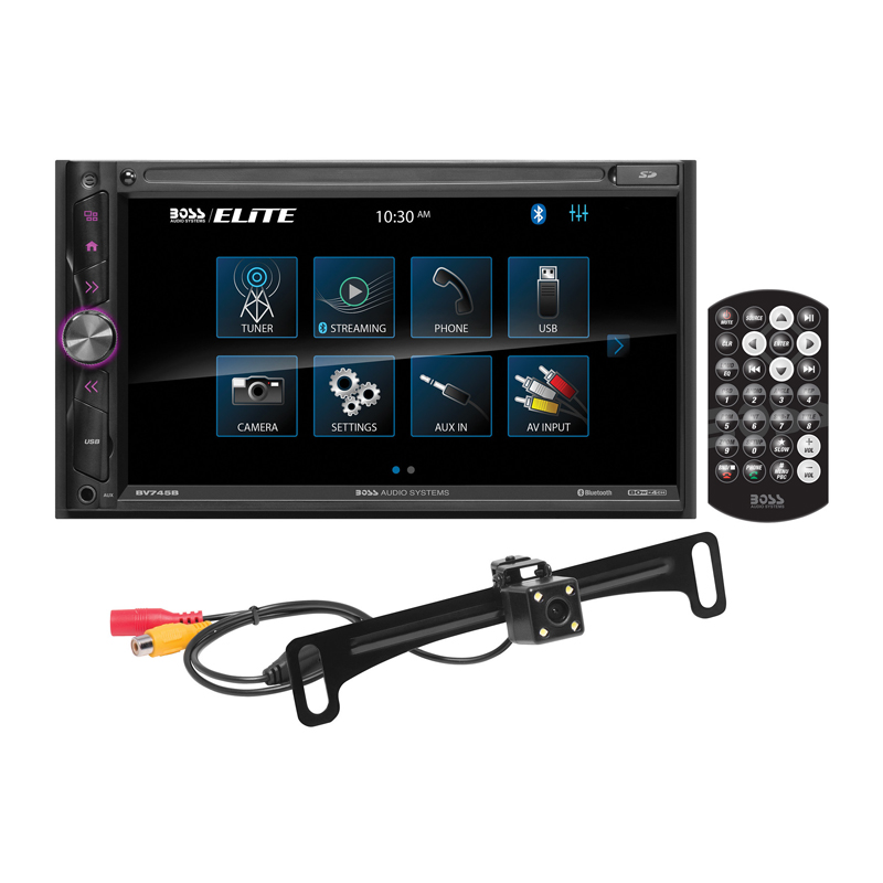 BOSS BV7254 IN-DASH 1 DIN CAR MP3/SD/USB PLAYER RECEIVER STEREO 3.2" TFT MONITOR 