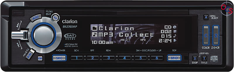 Clarion DXZ265 カーステレオ Clarion ProAudio DXZ655MP CD receiver with MP3 / WMA playback at