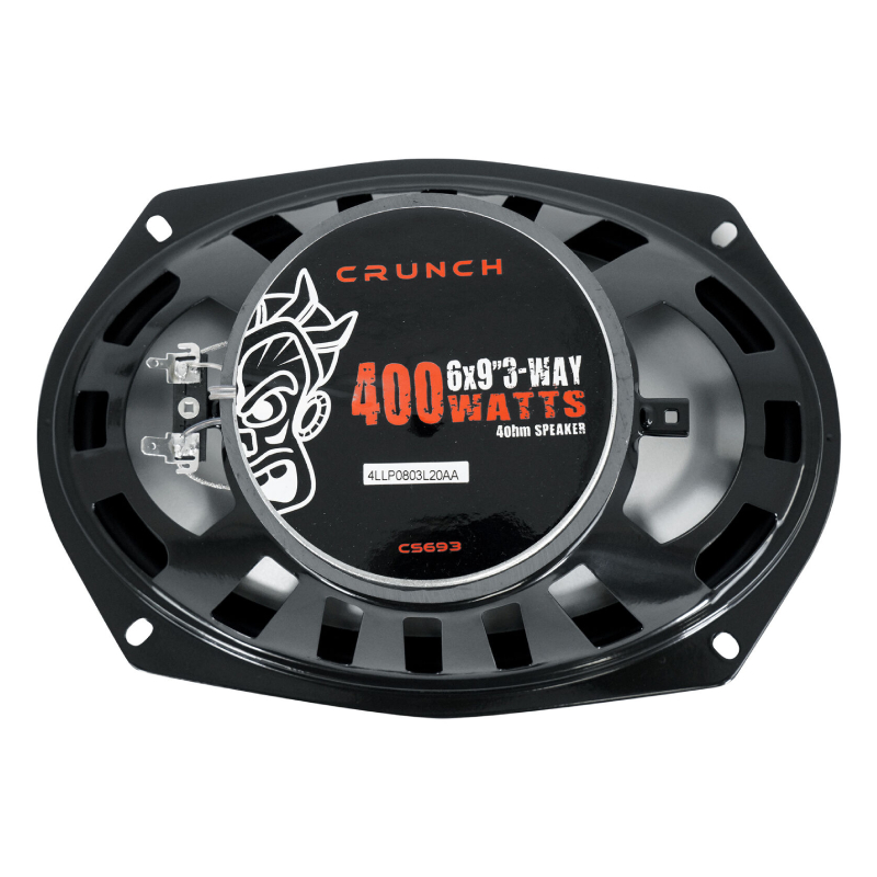 thumbnail interactive-video image 1 of 2 Pairs Crunch CS693 6x9 3-Way Speakers - 800 Watts Peak, 4 Ohm, Full Range Car Audio 1 of 5