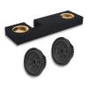 Kicker Dual 10" Sealed Under Rear Seat CompRT Series Subwoofer Bass Package for 2007-2021 Toyota Tundra Double-Cab-1 Bass Packages