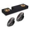 Pioneer Dual 10" Sealed Under Rear Seat Z-Series Subwoofer Bass Package for 2007-2021 Toyota Tundra Double-Cab Bass Packages