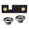 Alpine Dual 8" Sealed Under Rear Seat S-Series Subwoofer Bass Package for 2007-2021 Toyota Tundra Double-Cab Bass Packages