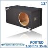 Ground Shaker SQPXL112-B Universal Subwoofer Enclosures