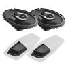 Hertz HD24H 6x9 Motorcycle & Off-Road Speakers