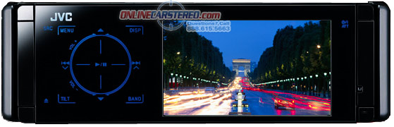 JVC KD-ADV49 at Onlinecarstereo.com