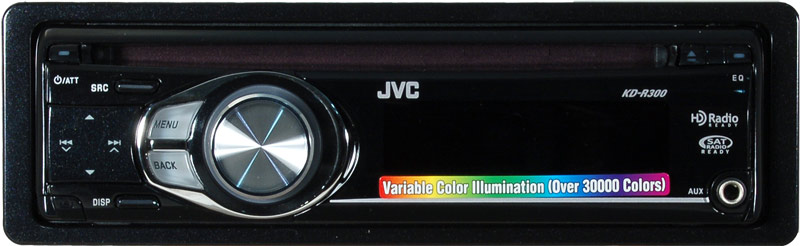 JVC KD-R300at Onlinecarstereo.com