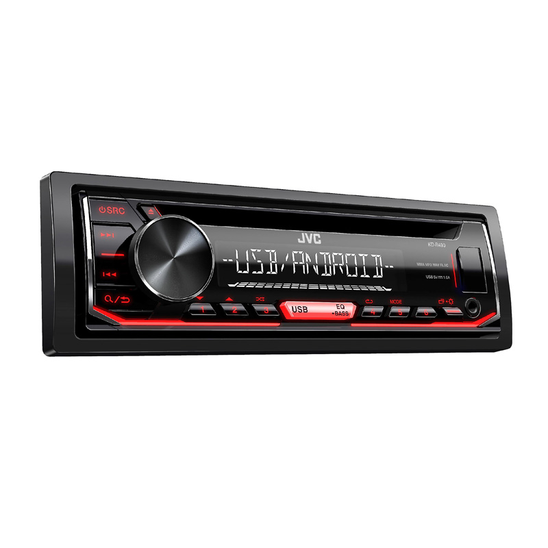 JVC KD-R490at Onlinecarstereo.com