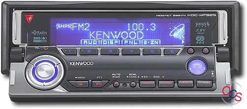 KENWOOD KDC-MP925 CD&MDに対応しています Kenwood KDC-MP925 at Onlinecarstereo.com