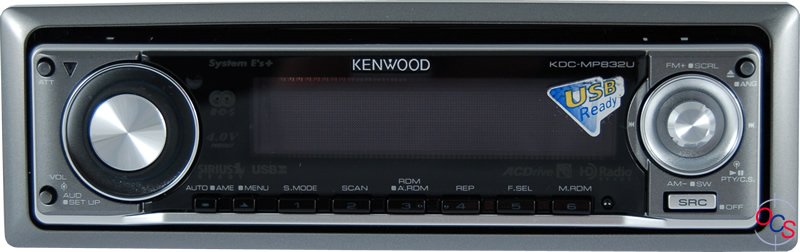 ♪CD/MDプレイヤー(KENWOOD)♪ Kenwood KDC-MP832U at Onlinecarstereo.com