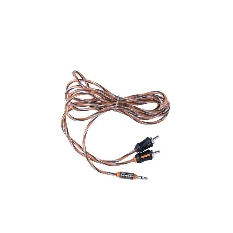 Memphis UTPF-21.6 21-Foot 6-Channel Ultra Twisted RCA Audio Amplifier Cable