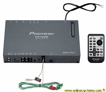 Pioneer AVMP8000R/RB In-Dash Video Receivers (With Screen)