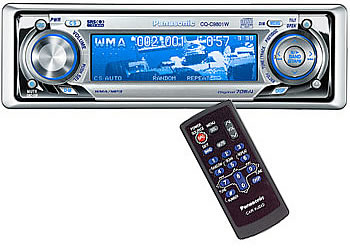 Panasonic CQ-BR1D・CX-DP21D・CX-M501D Panasonic CQ-GX555D / CX-DX555D CD & Cassette Player