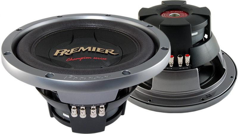 Pioneer Premier TS-W1207D4 Onlinecarstereo.com