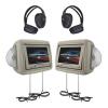 Power Acoustik HDVD-9BG Headrest Monitors