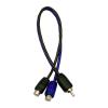 JCPower RCA1M2F-Single RCA Audio Interconnects