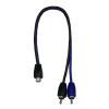 JCPower RCA2M1F-Single RCA Audio Interconnects