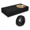 JL Audio Single 12" Ported Under Rear Seat TW3 Subwoofer Bass Package for 2007-2021 Toyota Tundra Double Cab Bass Packages
