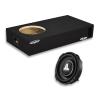 JL Audio Single 10" Ported Under Rear Seat TW3 Subwoofer Bass Package for 2007-2021 Toyota Tundra Double Cab-1 Bass Packages