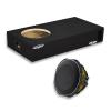 JL Audio Single 10" Ported Under Rear Seat TW1 Subwoofer Bass Package for 2007-2021 Toyota Tundra Double Cab Bass Packages