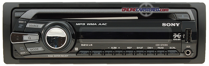 Sony CDX-GT430Uat Onlinecarstereo.com