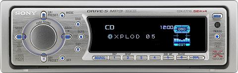 カーオーディオ SONY cdx-f7710 Sony CDX-F7710 at Onlinecarstereo.com