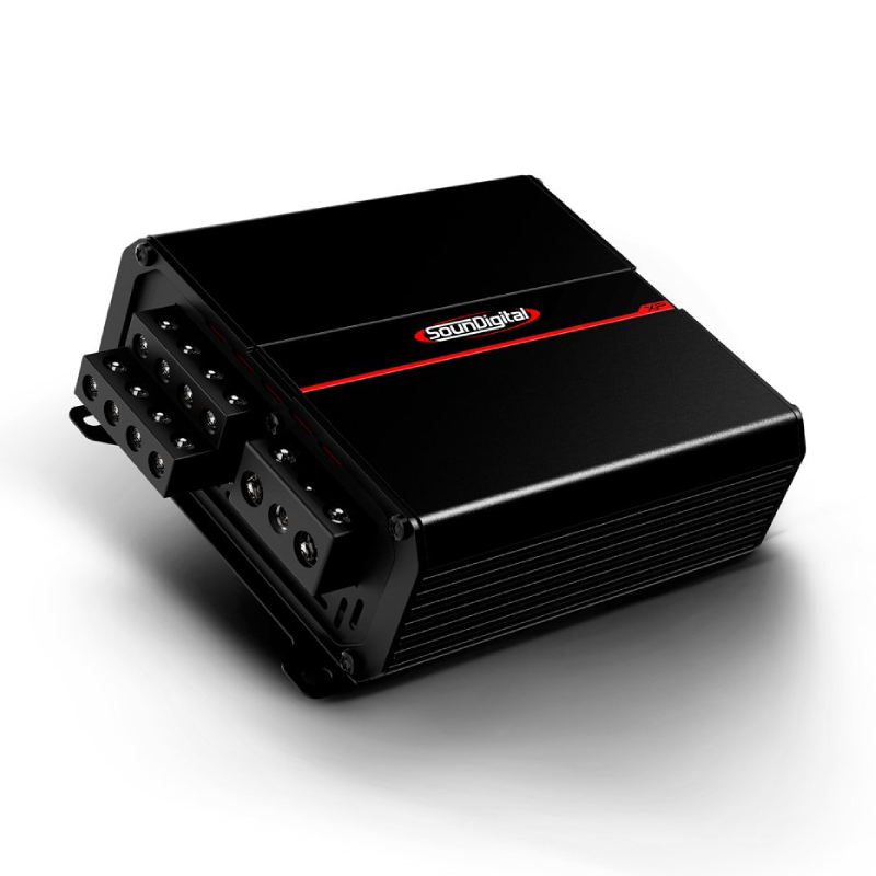 SounDigital 2400.4 EVOX 4-Channel Car Amplifier – 1200W RMS, 2 Ohm Stable (Refurbished)