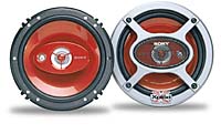 Sony XS-V1631 Full Range Car Speakers