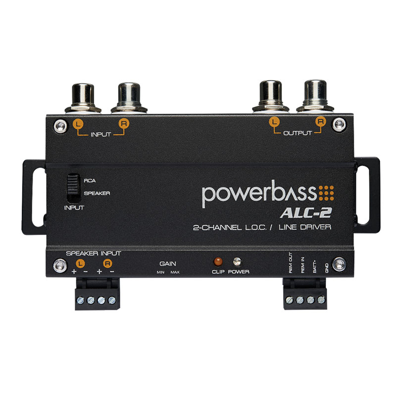 PowerBass ALC2 2Channel Line Output Converter Improve Your Car
