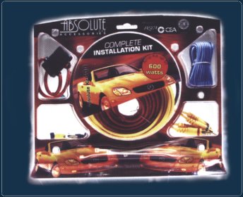 Absolute KIT400 Amp Installation Kits