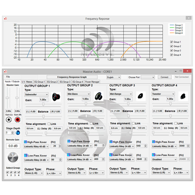 Massive Audio CORE1 at