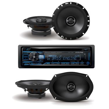 Alpine CDE-175BT-Bundle3