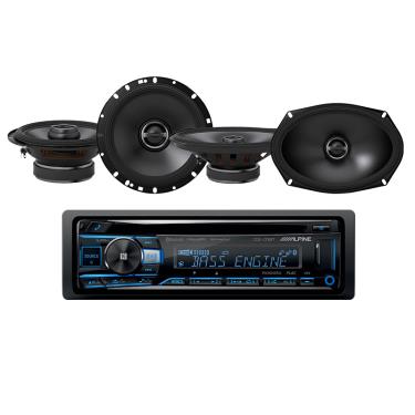 Alpine CDE-175BT-Bundle5