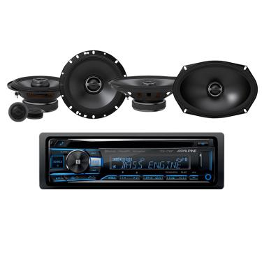 Alpine CDE-175BT-Bundle8