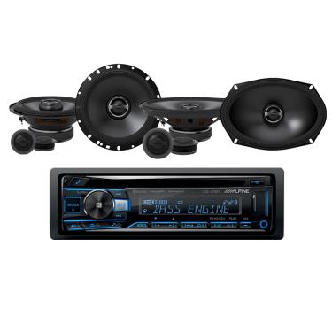 Alpine CDE-175BT-Bundle9