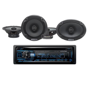 Alpine CDE-175BT-Bundle11