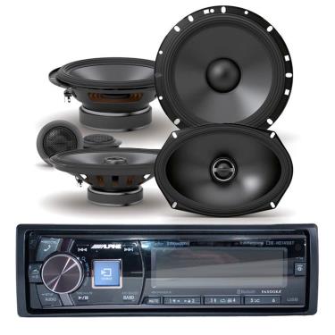 Alpine CDEHD149BT-SS65C-SS69-PKG