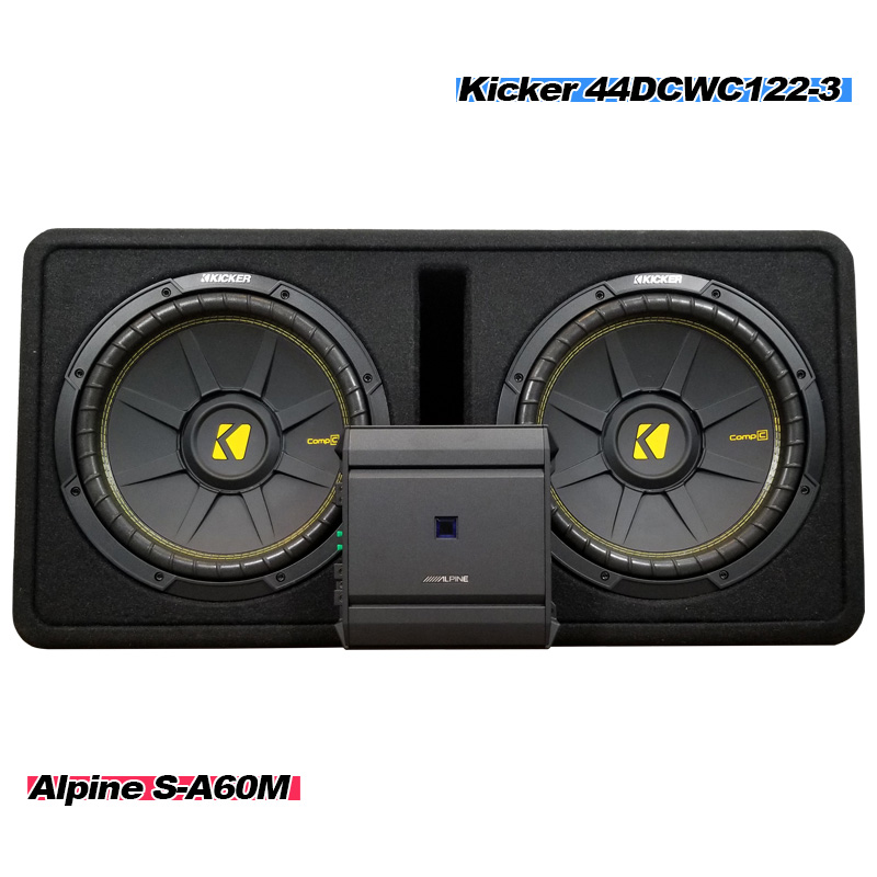 Kicker 44DCWC122-3-Bundle