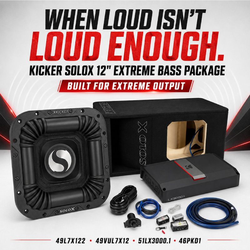 Kicker&nbsp;49L7X122-Bundle