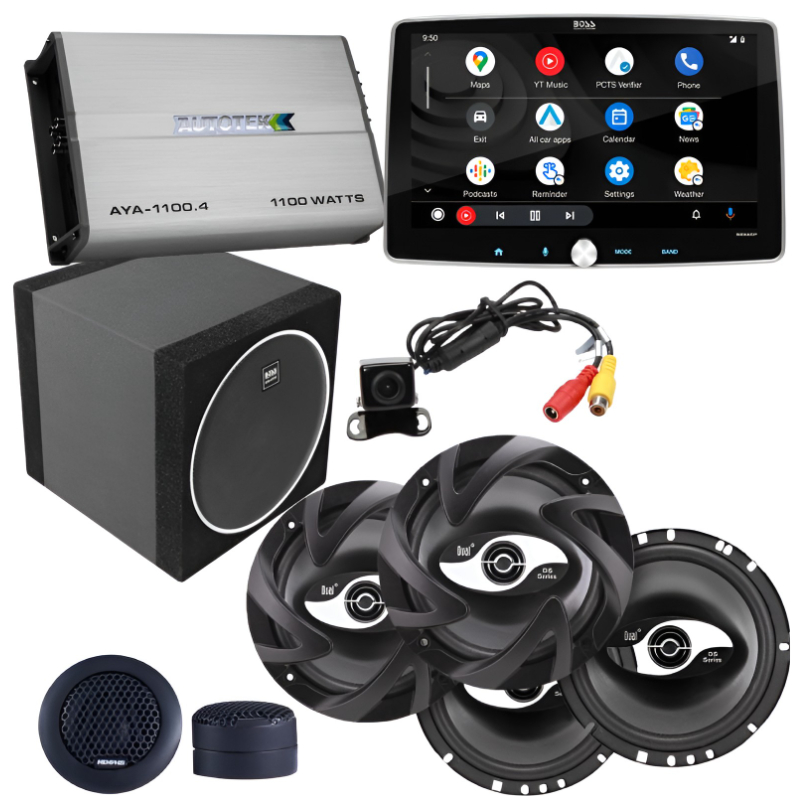 PCH Custom Audio BE9ACP Full Car Audio Package-2
